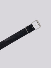 Leather Belt with Vintage Effect