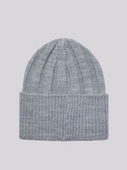 Ribbed Beanie With turn-up