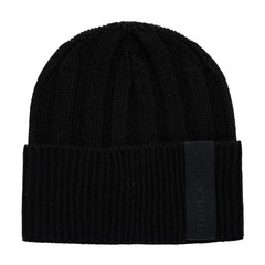 Ribbed Beanie With turn-up