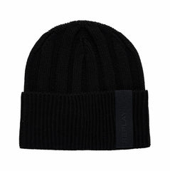 Ribbed Beanie With turn-up