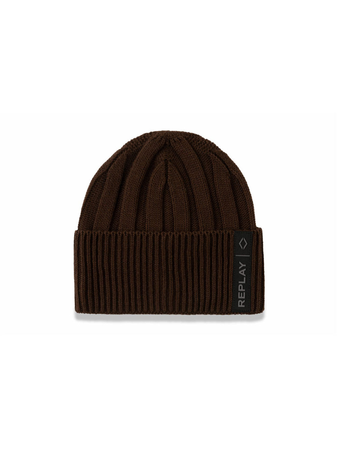Ribbed Beanie with Turn-up