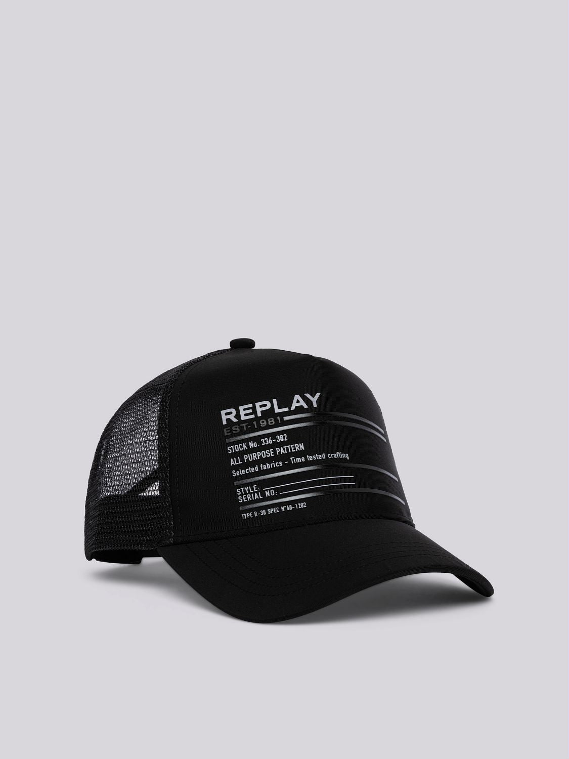 Cap with Bill with Logo Print