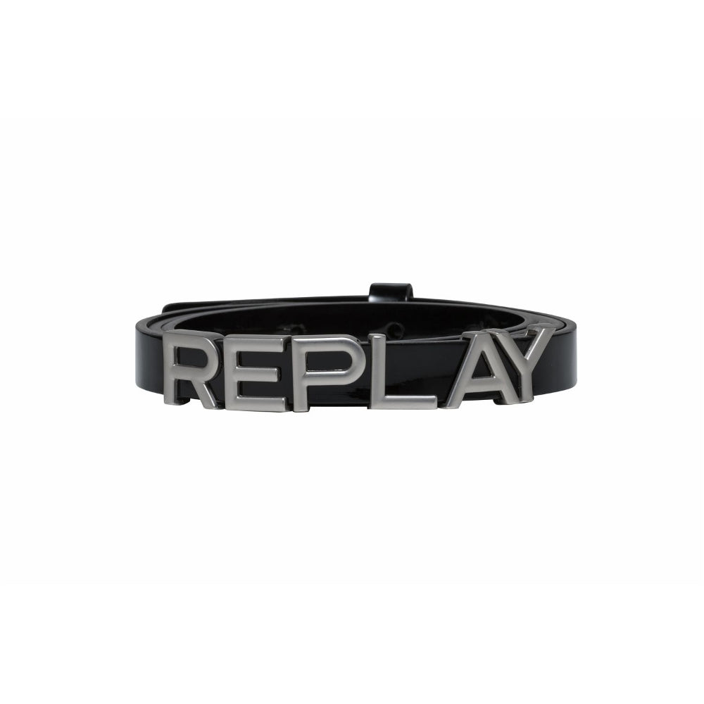 Thin Belt with Lettering