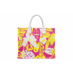 Replay Women's Canvas Shopping Bag with Floral Print