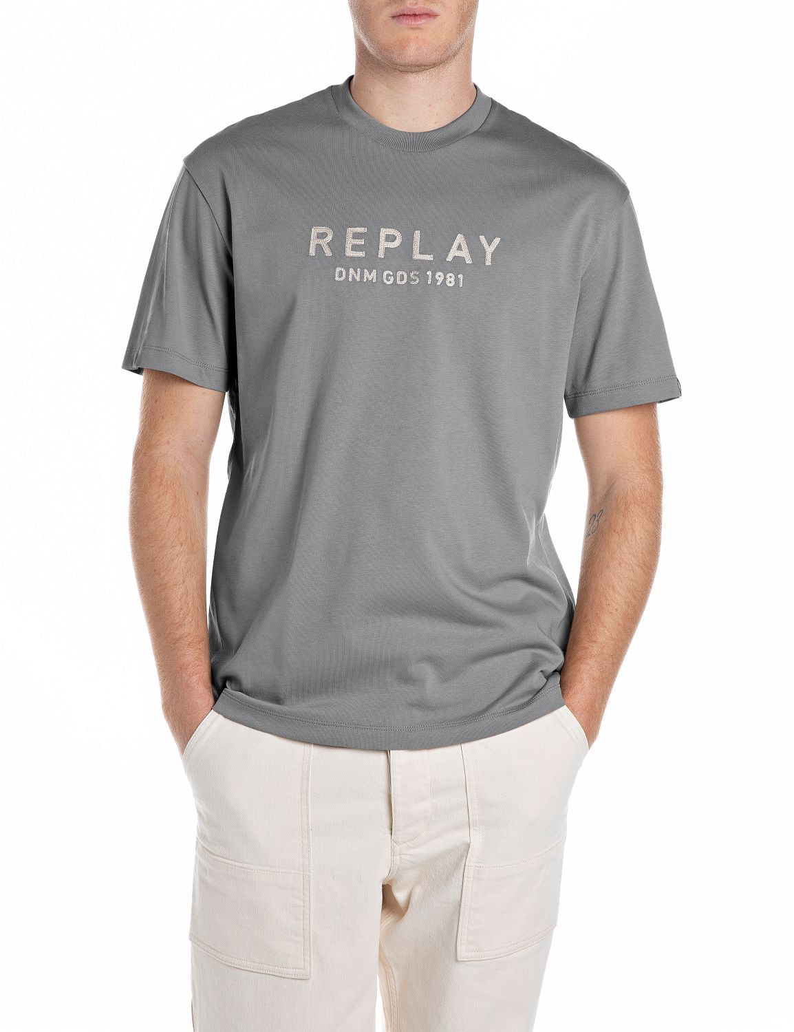 Relaxed-Fit T-shit Lettering