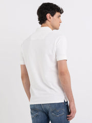 Piqué Polo T-shirt with Print