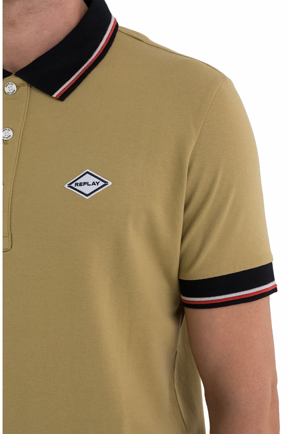 Polo T-Shirt in Stretch Piqué