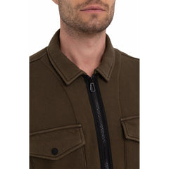 Fleece Shirt With Zipper