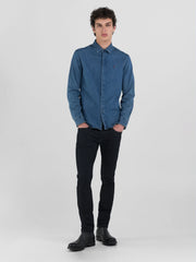Slim-Fit Denim Shirt