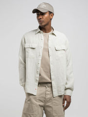 Regular-Fit Linen Shirt
