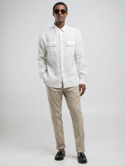 Regular-Fit Linen Shirt