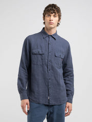 Regular-Fit Linen Shirt