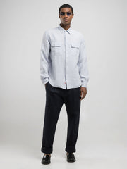 Regular-Fit Linen Shirt