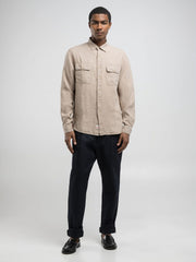 Regular-Fit Linen Shirt