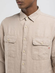 Regular-Fit Linen Shirt