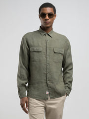 Regular-Fit Linen Shirt