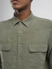 Regular-Fit Linen Shirt