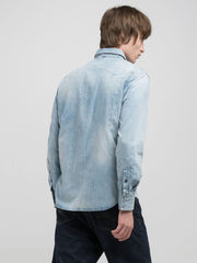 Western Shirt with R Embroidery