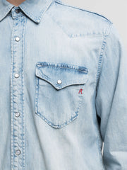 Western Shirt with R Embroidery