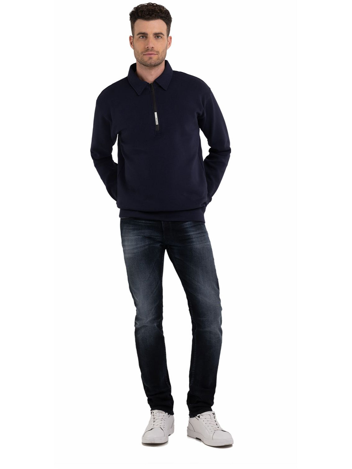 Half-zipper Sweatshirt