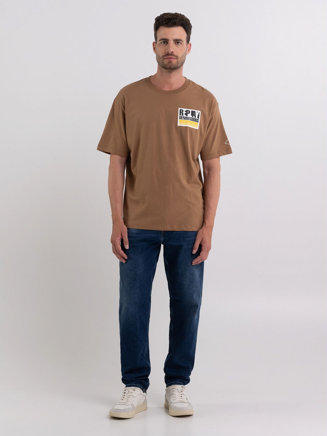 Relaxed Single Cotton Jersey T-shirt