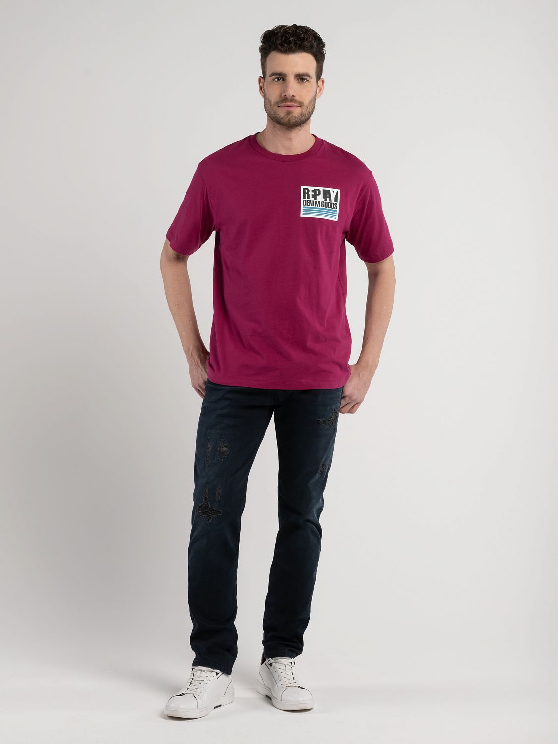 Relaxed Single Cotton Jersey T-shirt