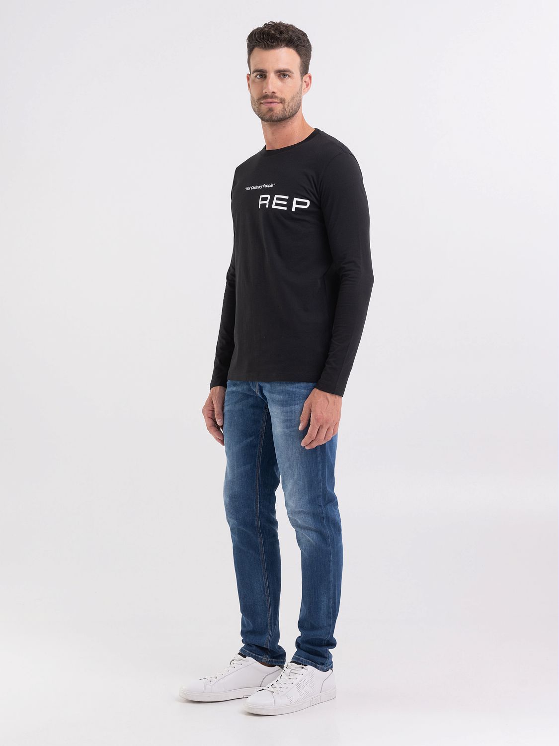 Regular Slim Basic Jersey Long Sleeve T-shirt