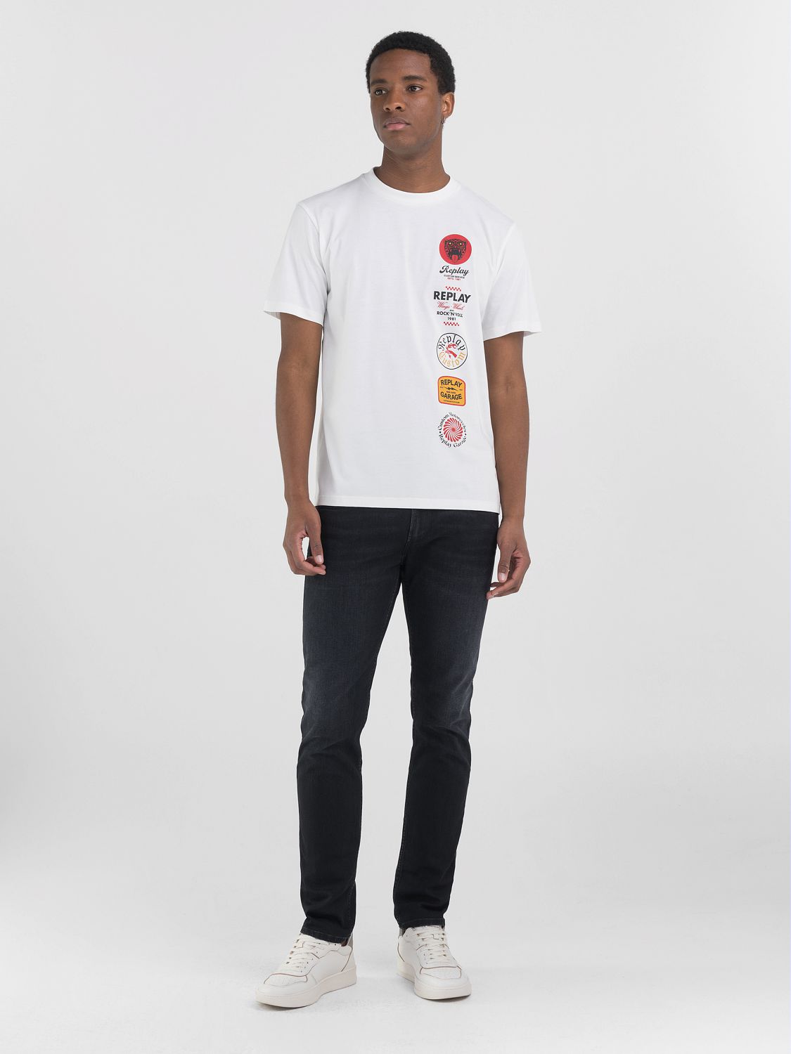 Jersey T-shirt With Graphic Print