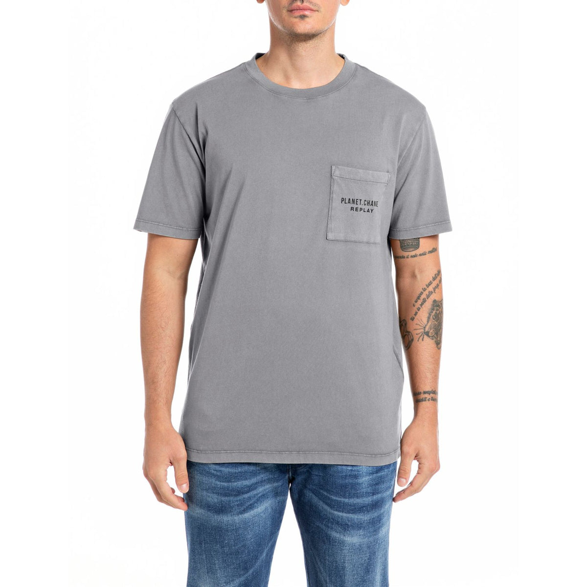 T-shirt With Breast Pocket