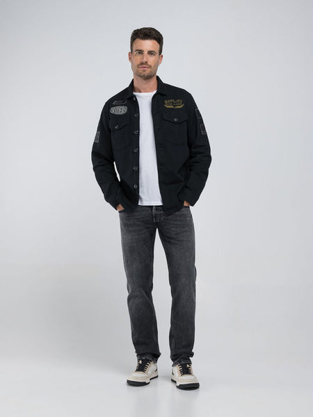 ジャケット・アウター RePLAY NO COLLAR JACKET calm No collar Jacket（ノーカラージャケット） – calm160ー