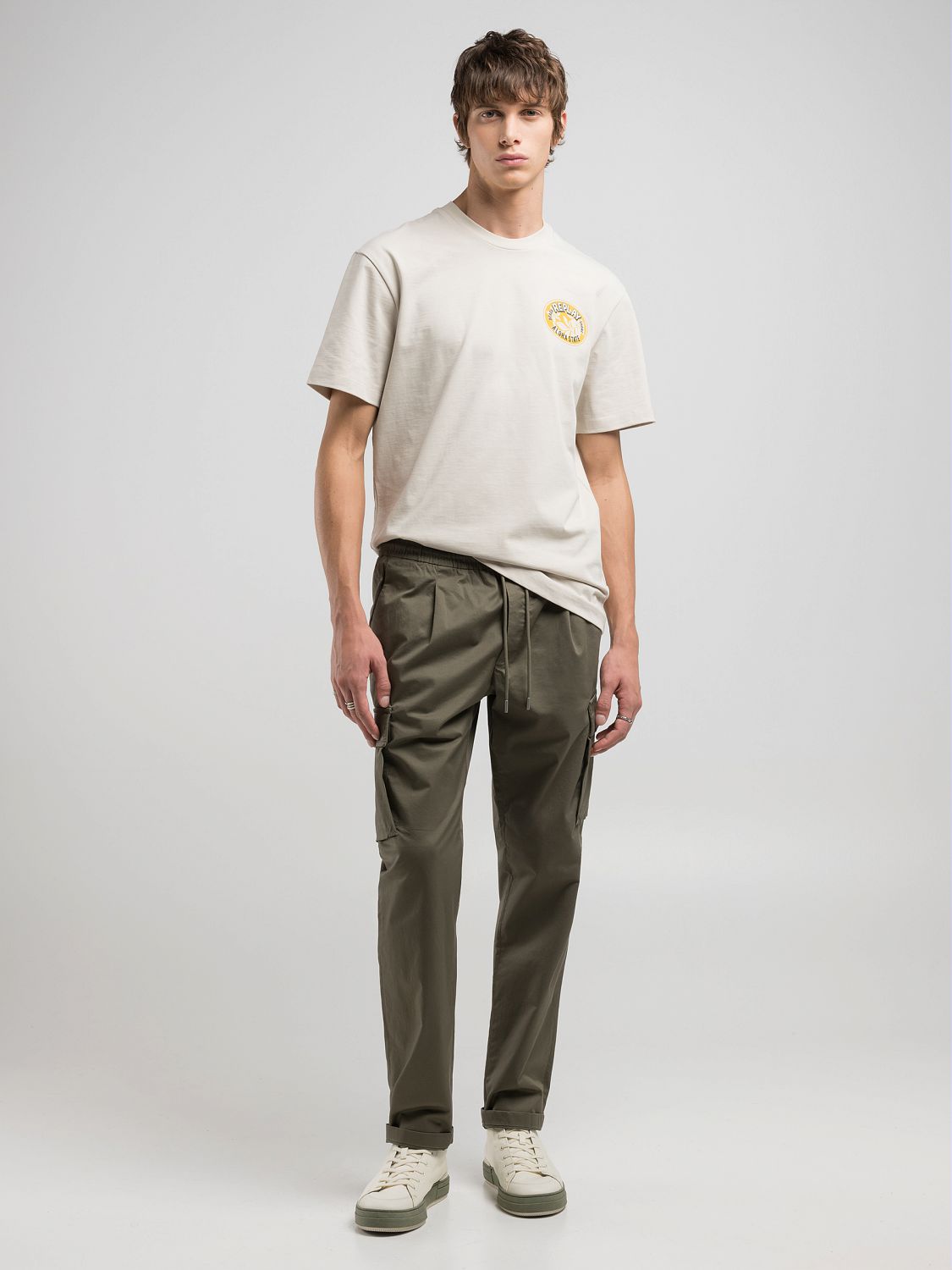 Twill Cargo Trousers