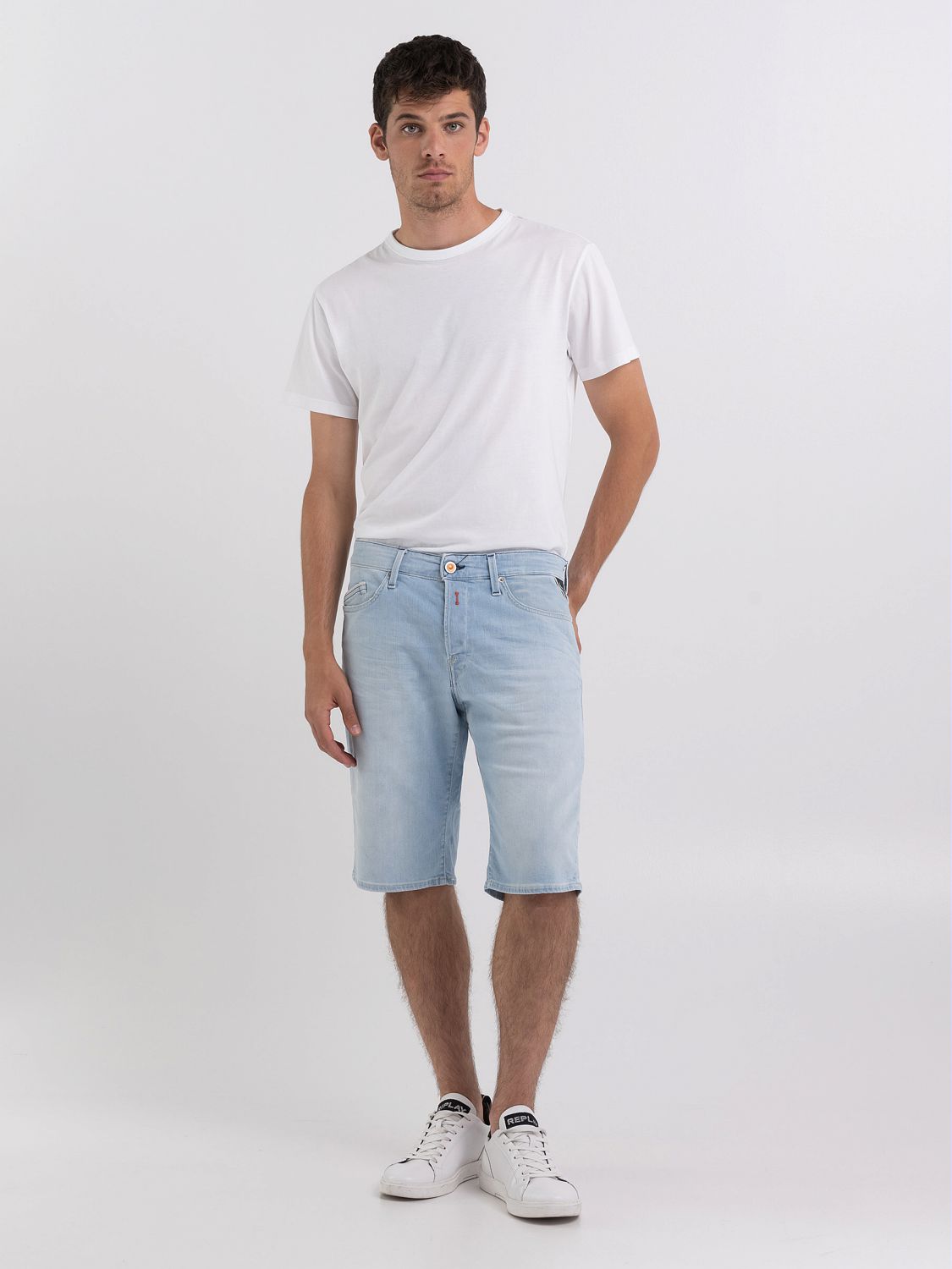 Regular Fit Waitom Shorts in Denim