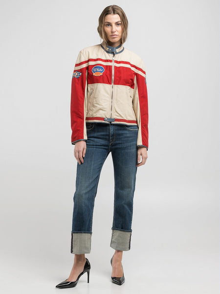 Regular-Fit Leather Jacket – Replay Shop