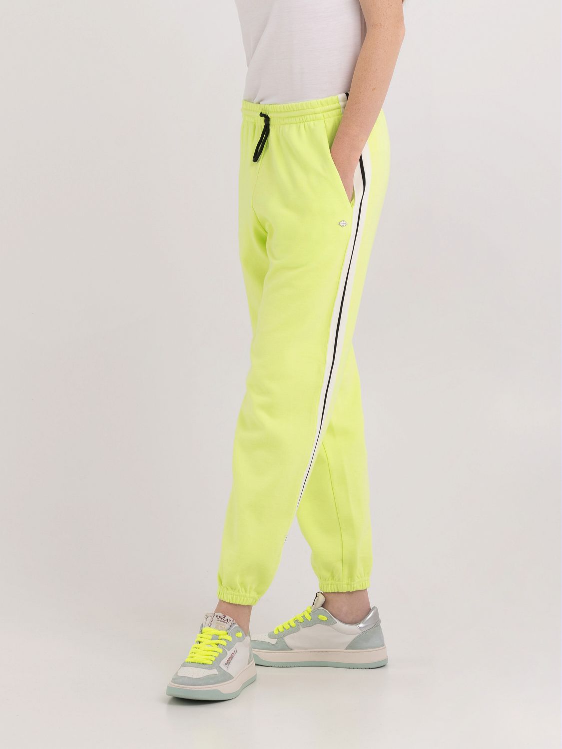 Jogger Trousers with Striped Bands
