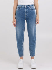 Medium Blue Balloon Fit Keida Jeans