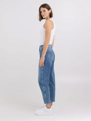 Medium Blue Balloon Fit Keida Jeans